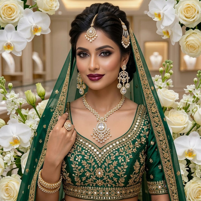 Bridal Zircon Necklace